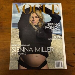 Vogue Magazine Winter 2024 Sienna Miller